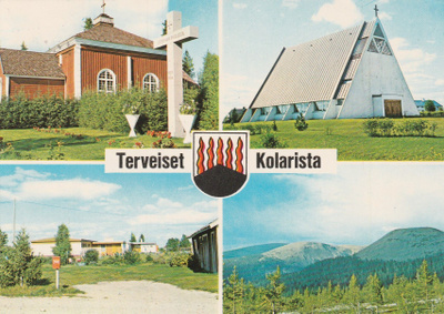 KIRKKOKORTTI - KOLARIN JA SAAREN KIRKKO