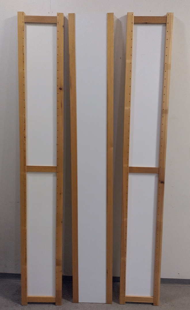 Lundia 208 x 30 cm pääty ja välitikkaita
