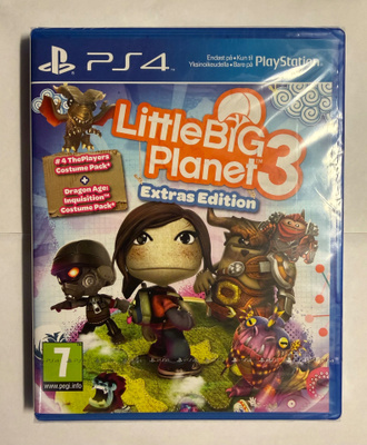 PS4 Little Big Planet 3 Extras Edition