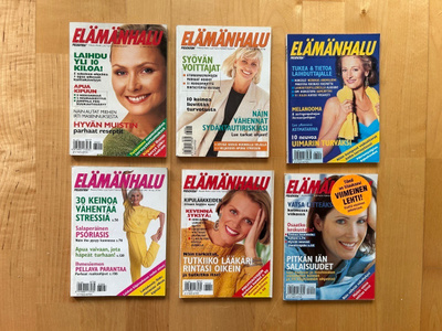 Elämänhalu lehti, 6 kpl ( 1997 )
