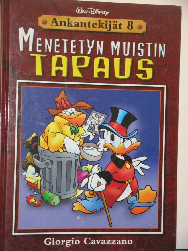 Walt Disney : Ankantekijät 8  MENETETYN MUISTIN TAPAUS