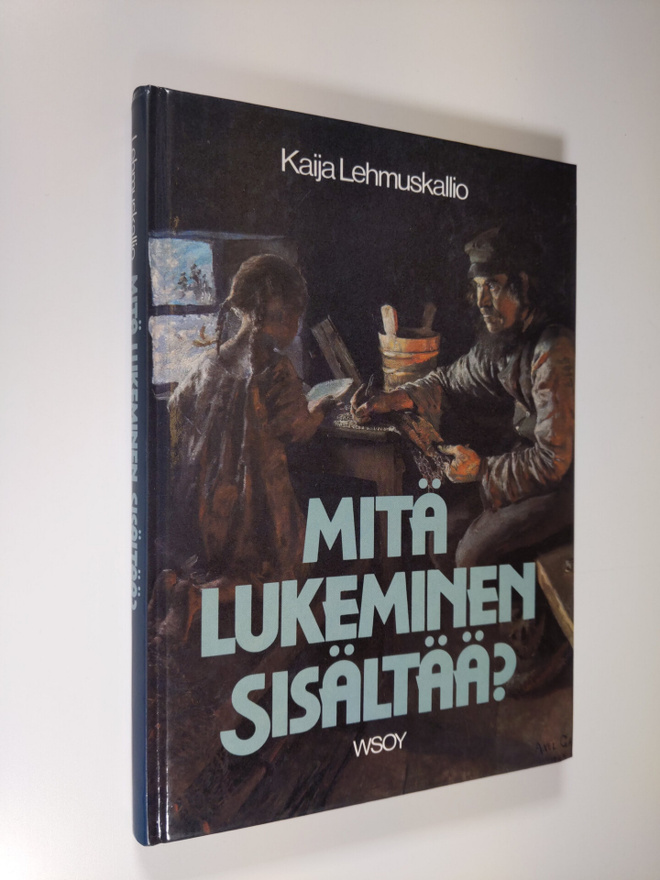 Kaija Lehmuskallio : Mitä lukeminen sisältää