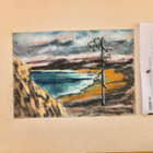 VANHA PastelliMaalaus Jorma Hietala 1964 KOMEA - pikkukuva 2