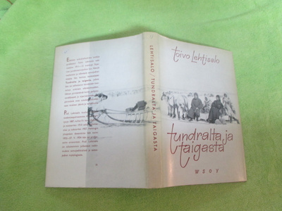 TOIVO LEHTISALO - tundralta ja taigasta ( 1.p v 1959