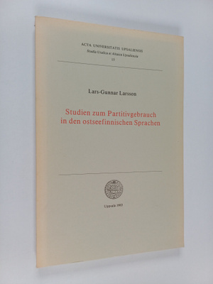 Lars-Gunnar Larsson : Studien zum Partitivgebrauch in den...