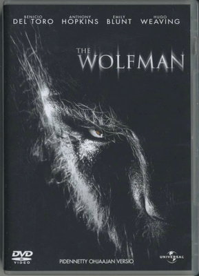 WOLFMAN – Suomi-DVD 2010, pidennetty versio Benicio del Toro