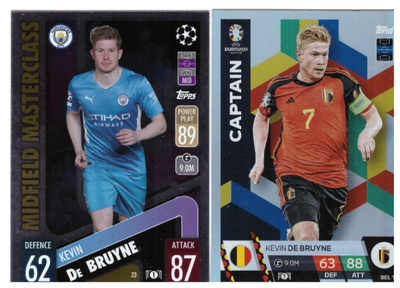 2 x KEVIN De BRUYNE Belgia, Manchester City