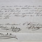 2xVANHA Asiakirja Venäjän Suomalainen Kenraali Tennberg 1858 - pikkukuva 2