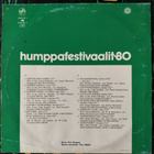 HUMPPAFESTIVAALIT-80-LP,PSO-LP 5, v.1980 PSO - pikkukuva 2