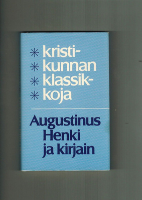 Augustinus : Henki ja kirjain