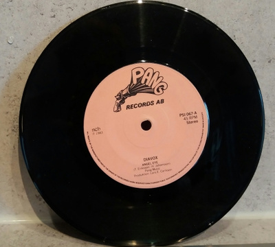 DIAVOX Angel eye/Black heart PSI 067 1983 Ruotsi RARE