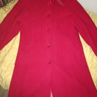 Premoda-punainen 44/42 =L /XL) isonappinen talvi takki - pikkukuva 3