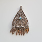 Turkoosi riipus filigraani - pikkukuva 1