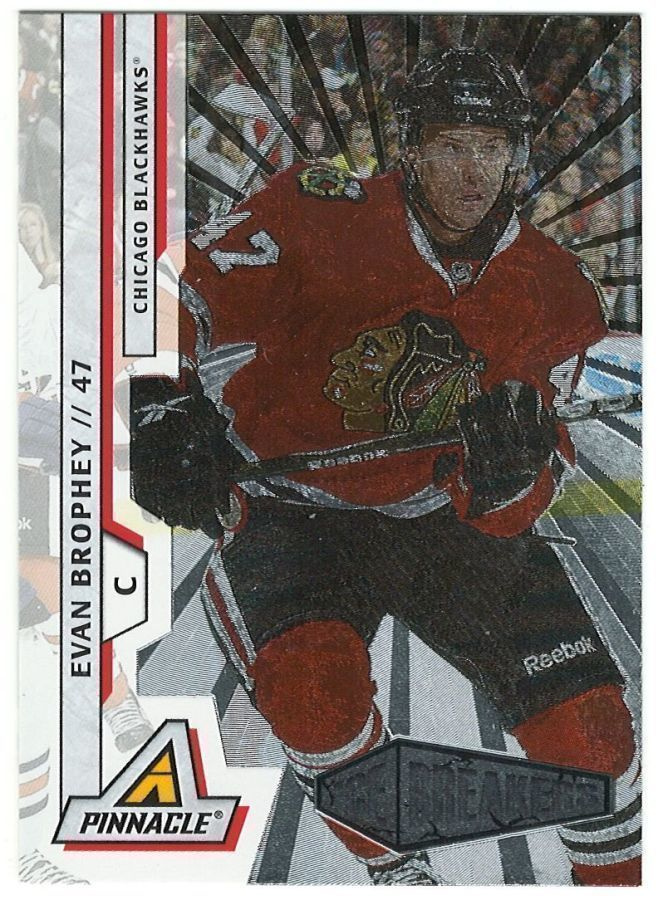 10-11 Pinnacle Rink Collection #220 Evan Brophey RC