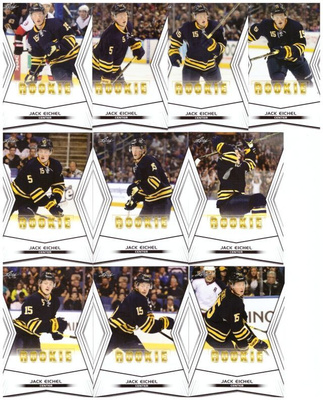 10 x JACK EICHEL 2015-2016 Leaf Limited Rookie Sarja