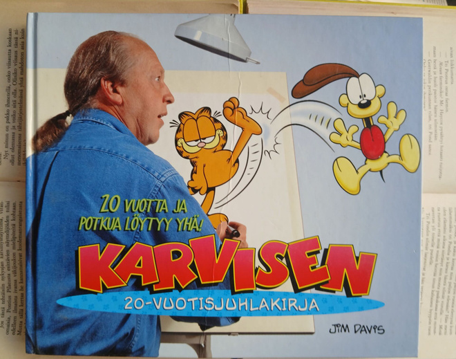 Jim Davis - Karvisen 20-vuotisjuhlakirja (sid.)