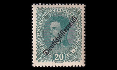 Itävalta 234 ** Deutsch-Österreich 20 H (1918)