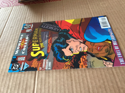 DC SUPERMAN THE MAN OF STEEL 28/1994 HYVÄ