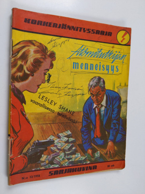 Korkeajännityssarja 13/1958 : Lesley Shane ja atomitutkij...