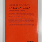 Gottfried Polykrates : Palava maa : Elämyksiä ja havainto... - pikkukuva 2