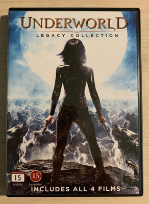 Varjojen valtakunta (Underworld) -kokoelma (4DVD)