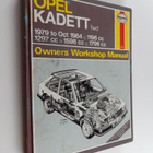 Matthew Minter : Opel Kadett fwd : Owners workshop manual - pikkukuva 1