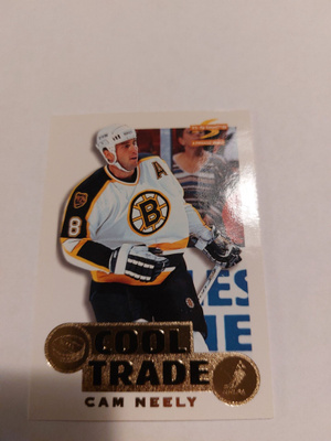 1995-96 NHL Cool Trade #1 Cam Neely