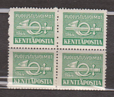1944  kenttäposti KP7  4-lö **