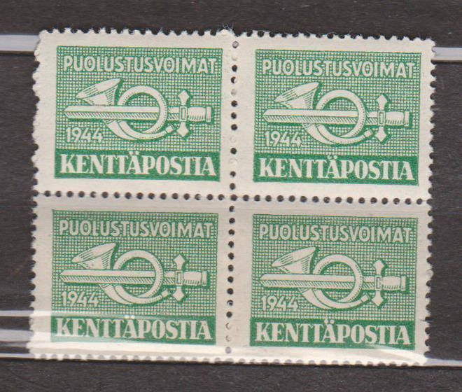 1944  kenttäposti KP7  4-lö **