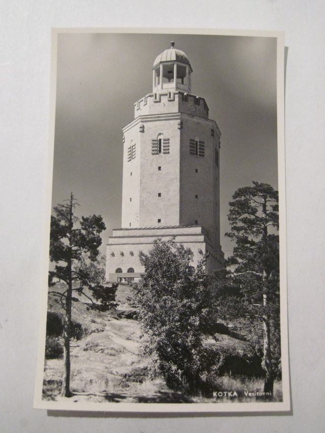 VANHA Postikortti Kotka 1950-l Alkup.Mallikappale