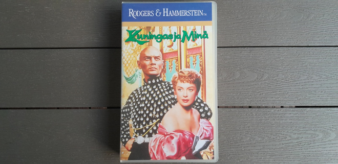 VHS: Kuningas Ja Minä (Yul Brynner,  Deborah Kerr 1956/1996)