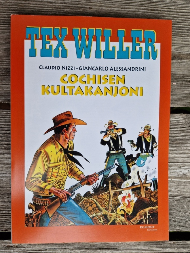 Tex Willer Suuralbumi 16. Cochisen kultakanjoni