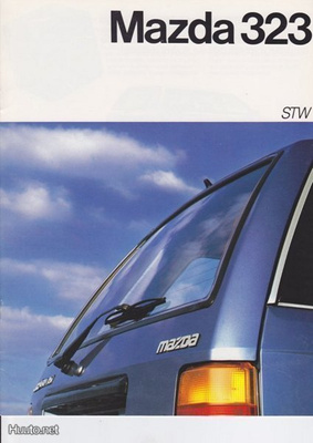 Mazda 323 STW -esite, 1986