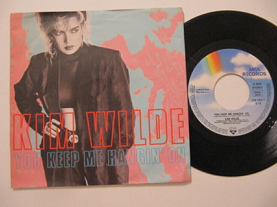 Kim Wilde You Keep Me Hangin' On 7" sinkku