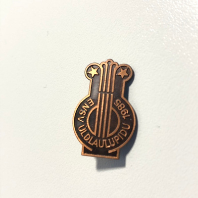 ENSV Uldlaulupidu 1985 pinssi