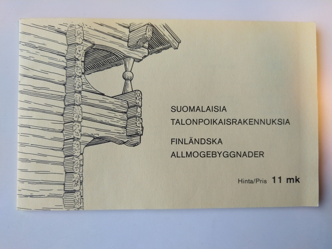 Suomalaisia talonpoikaisrakennuksia postimerkkivihko