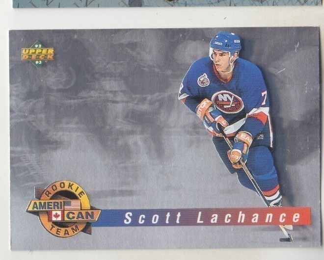 UD American rookie erikoiskortti Scott Lachanse