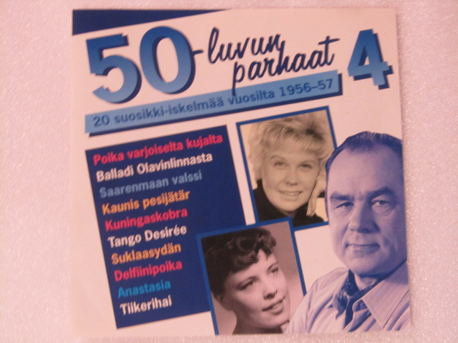 50-luvun Parhaat 4•20 Suosikki-iskelmää Vuosilta 1956-57 CD