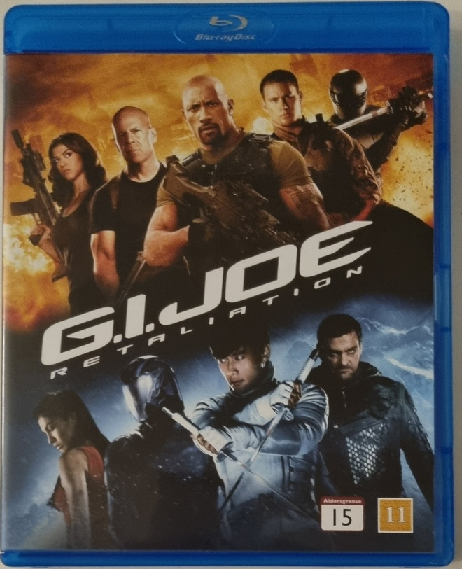 G.I . JOE: RETALIATION BLU-RAY