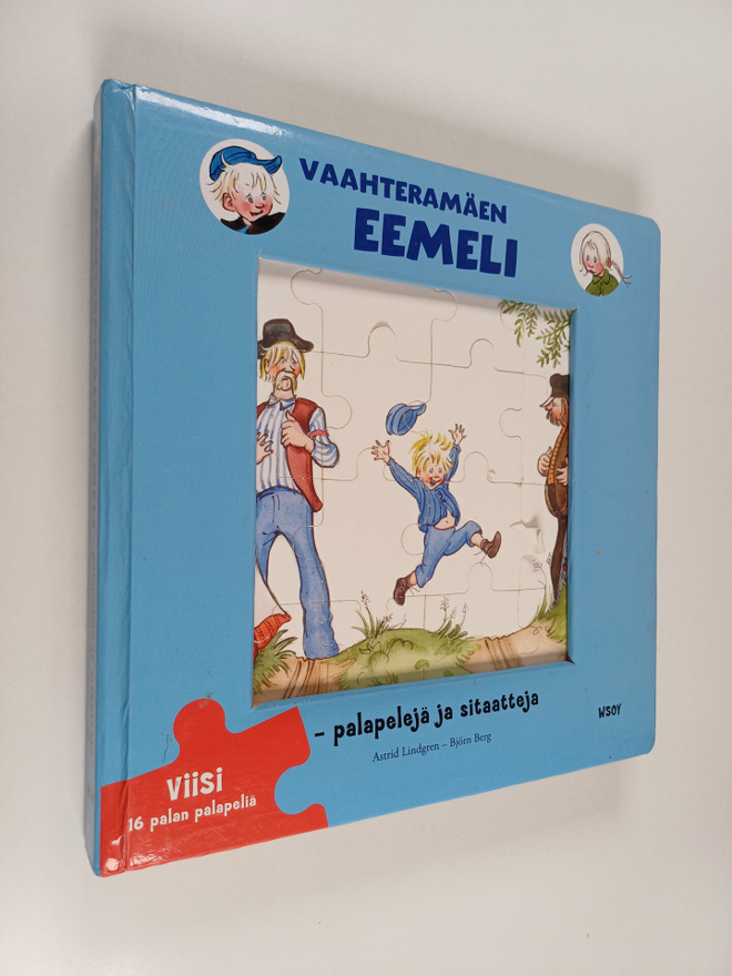 Astrid Lindgren : Vaahteramäen Eemeli : palapelejä ja sit...
