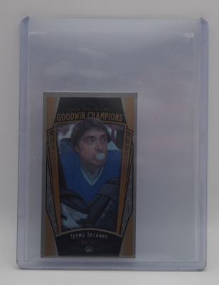 2015 Goodwin Mini lady luck Teemu Selänne /50