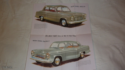 Ford Anglia and Prefect esite