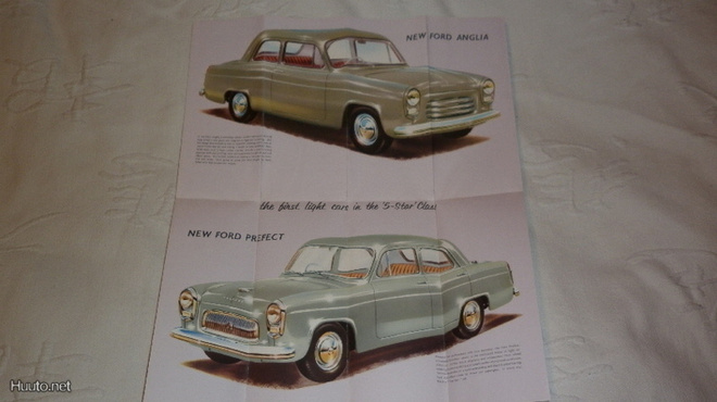 Ford Anglia and Prefect esite