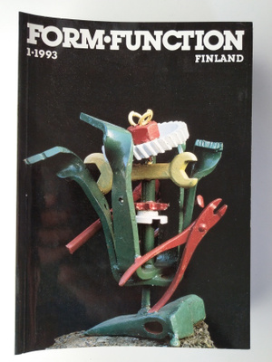 Form Function Finland 1993 vajaa vuosikerta 3 lehteä