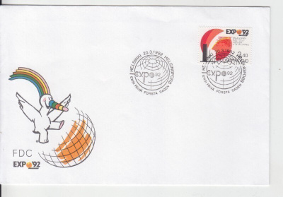 FDC 1992  Expo 92