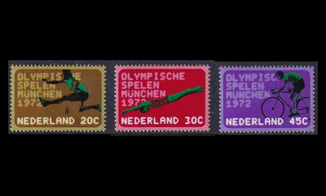 Alankomaat 991-3 ** Olympialaiset München (1972)