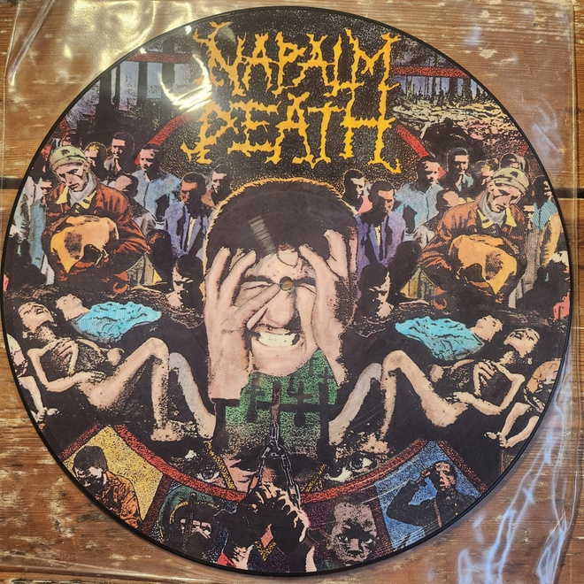 Napalm Death - From Enslavement To Obliteration Lp (EX+)