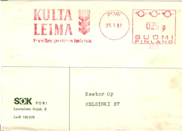 FIRMAK. PORI +FRAMA (KULTA LEIMA)