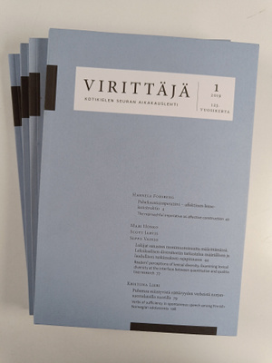 Virittäjä vuosikerta 2019