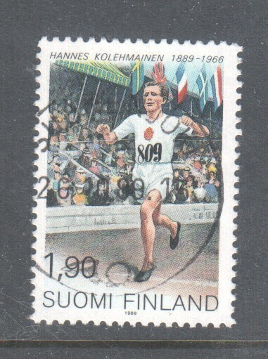 1989 Hannes Kolehmainen kaunisleimaisena.